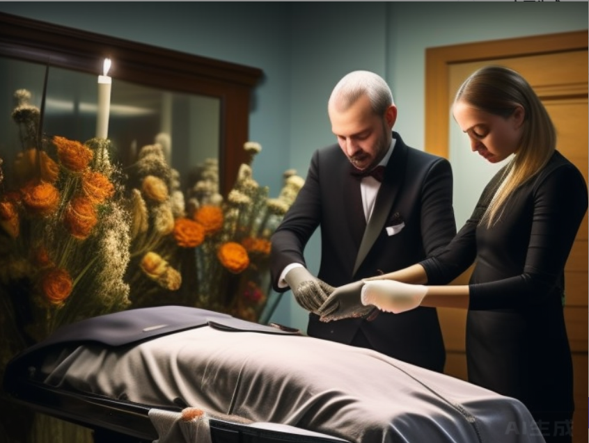 郊区遗体运输整理